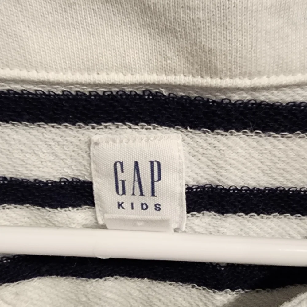 GAP Black and White Striped Bodysuit Kids Size Large